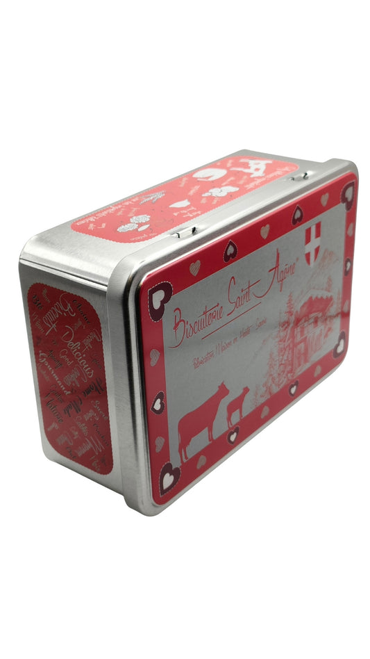 Boite métal Saint Agône vue de trois quart