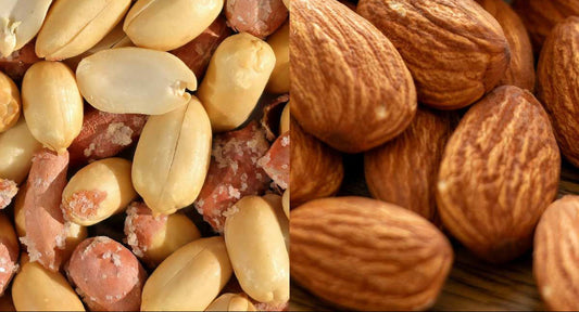 arachides et amandes