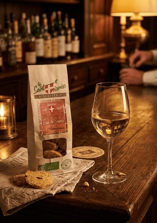 accords biscuits salés artisanaux et vins naturels — guide débutant pour l'apéro