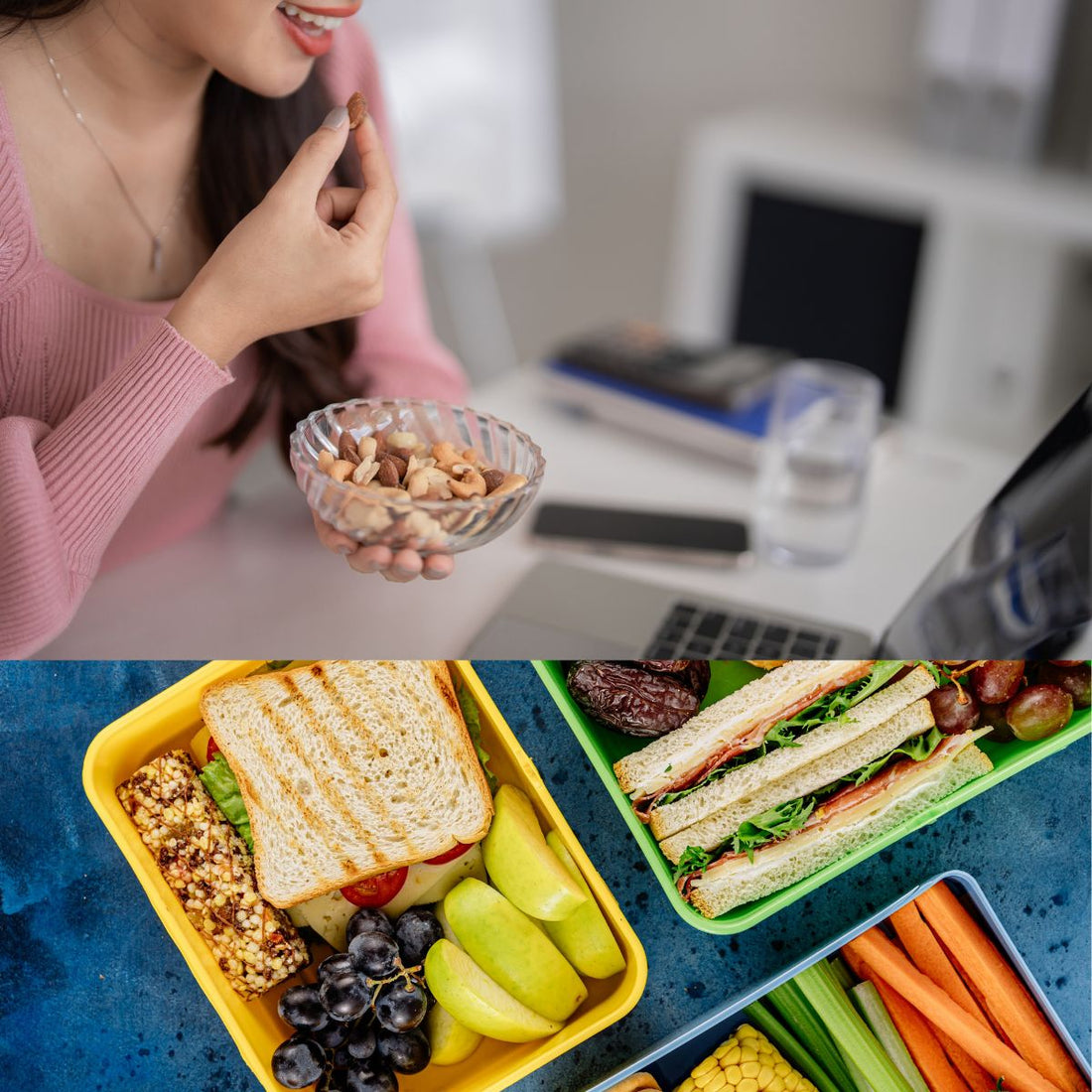 5 snacks sains à préparer en 10 minutes pour la semaine de rentrée — purées d'oléagineux, mix noix, granola et biscuits