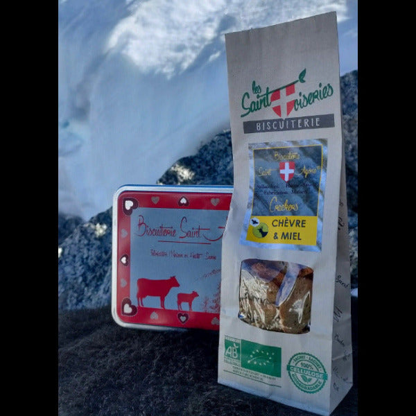 Crackers bio chèvre et miel