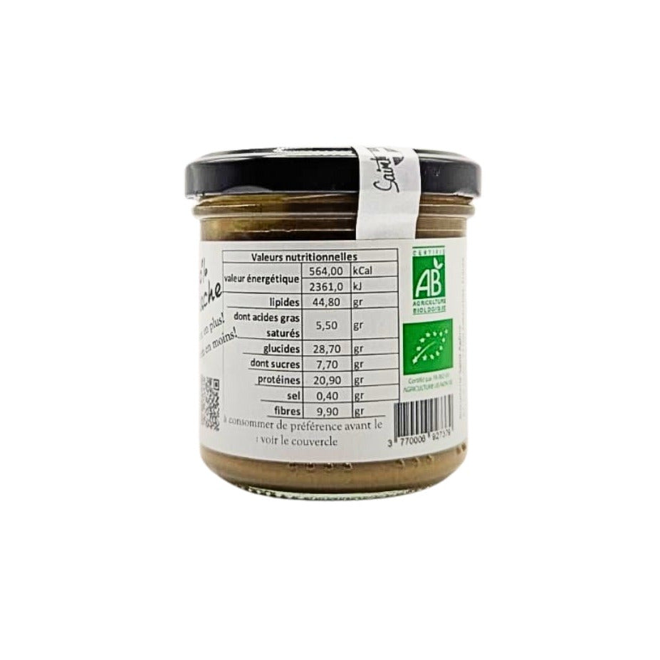 Purée bio de pistache non déshuilée back