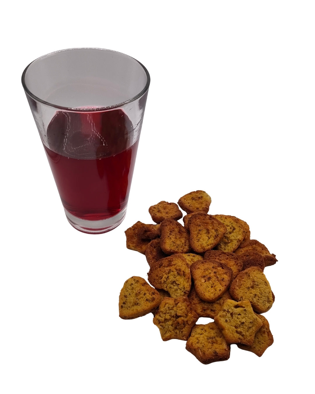 Croquant'Y Cimes bio sans gluten au bleu de vache vendus en vrac vus de haut