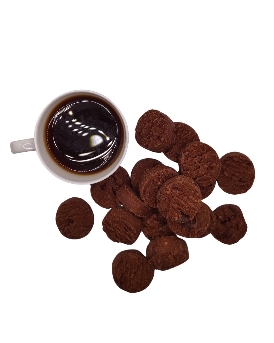 Pititiagône bio tout chocolat sans gluten vendus en vrac vus de dessus