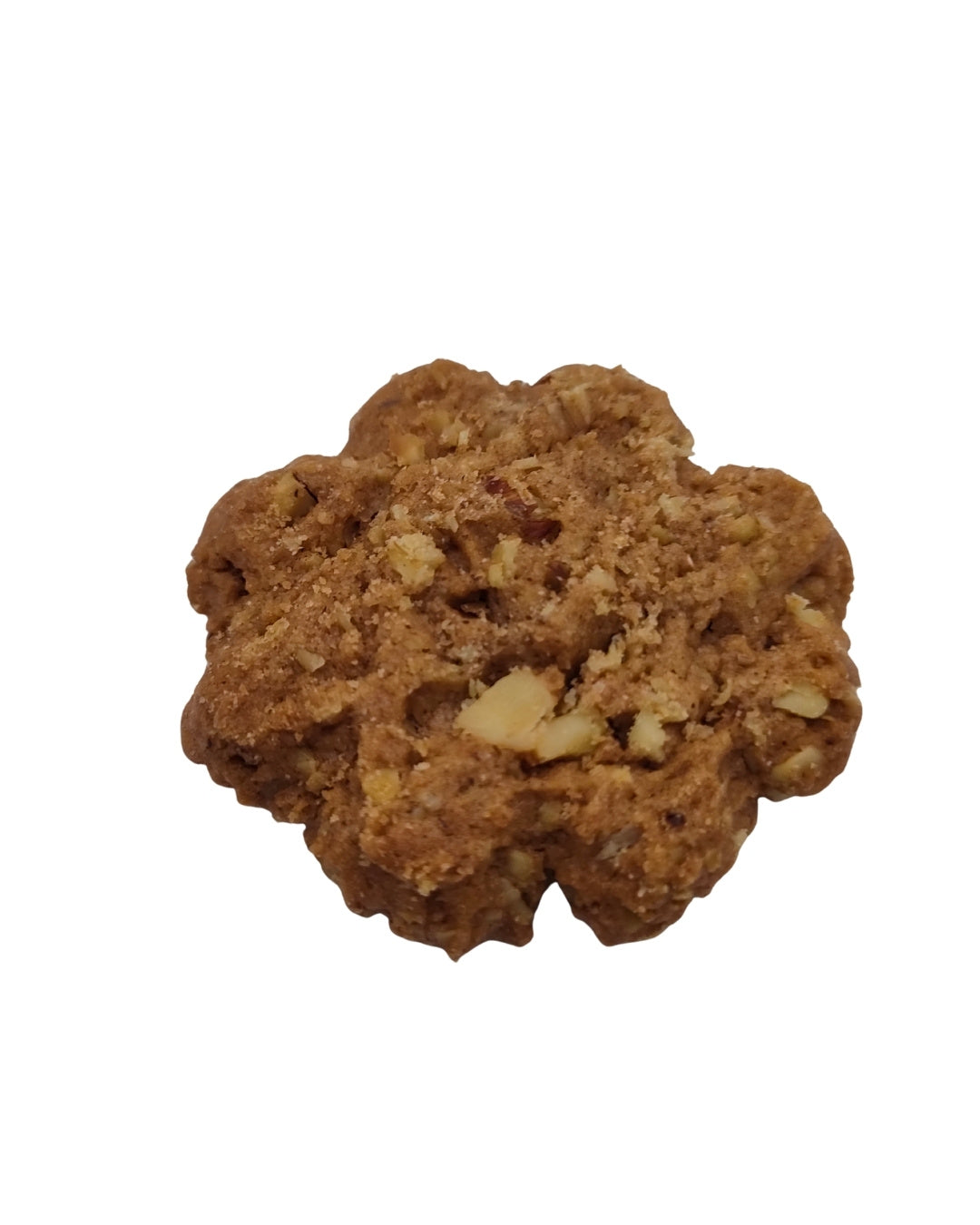 Zoom sur un Cookie petit épeautre et noisettes bio 